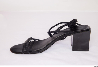 Sutton Clothes  331 black strappy flat heeled sandals casual…